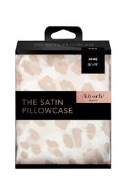 Satin Pillowcase, King - Leopard