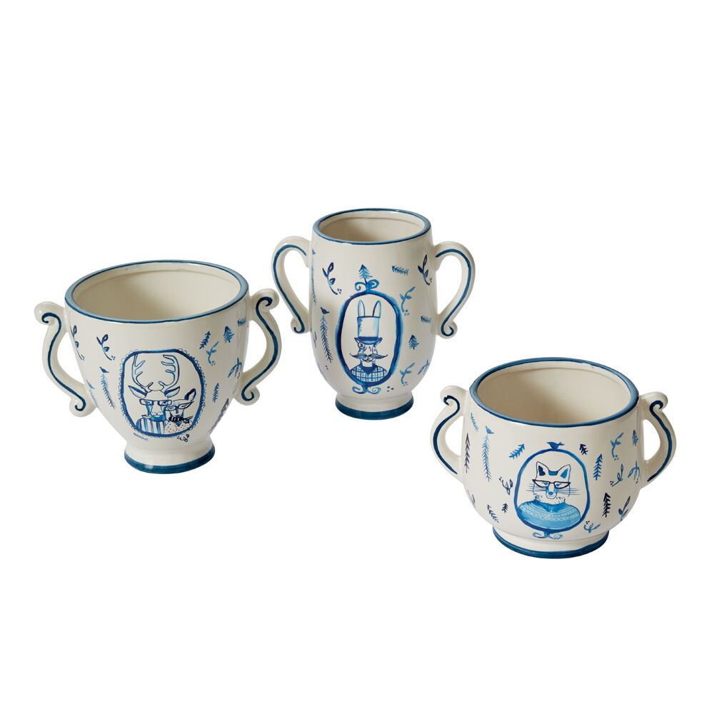 Eric + Eloise (E+E) Portrait Pot, 3 Styles