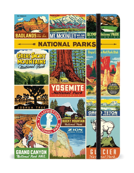 Cavallini National Parks Notebook, Large