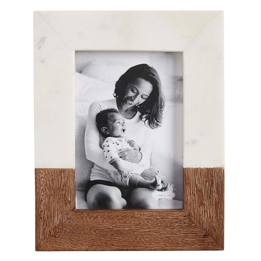 Marble & Wood Picture Frame, 5x7