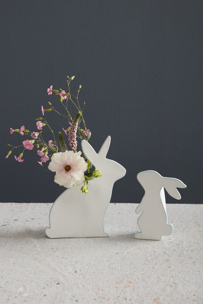 Bunny Silhouette Vase, 2 Sizes