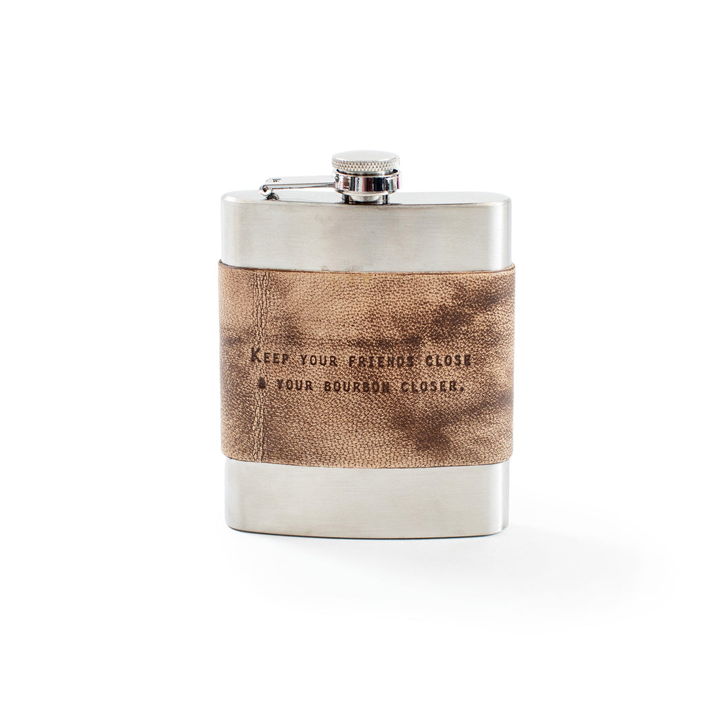 Keep Your Friends Close Flask
