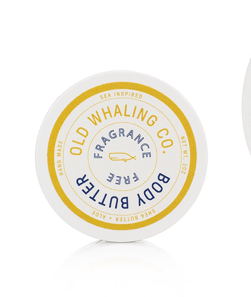 Old Whaling Company - Fragrance Free Travel-Size Body Butter (2oz)