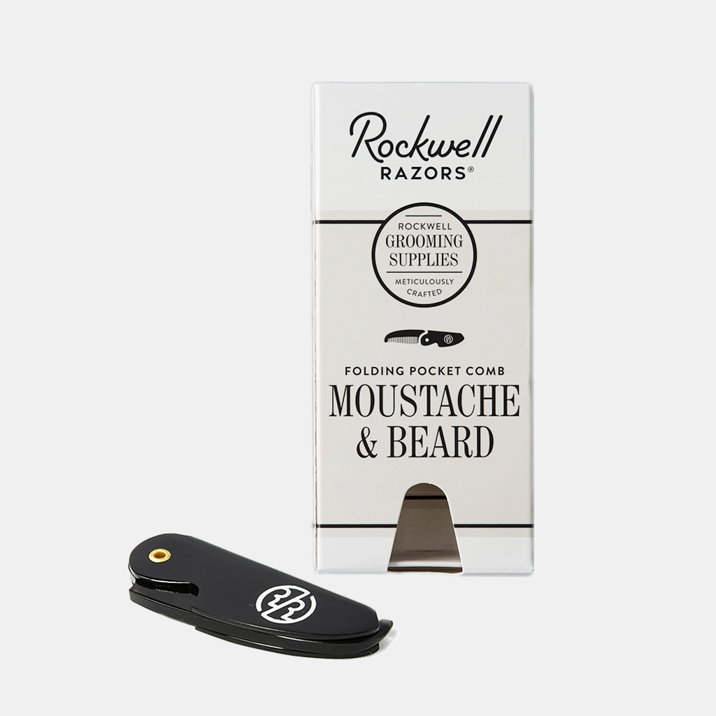 Rockwell Originals Folding Moustache & Beard Comb