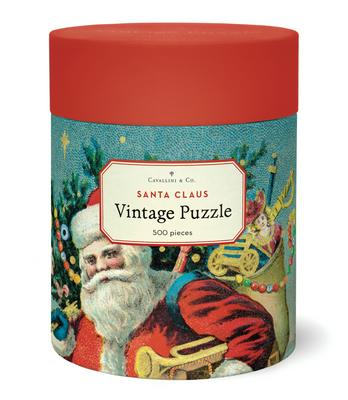 Cavallini Vintage Santa Claus Puzzle, 500 Pieces