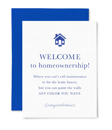Welcome To Home Ownership Card