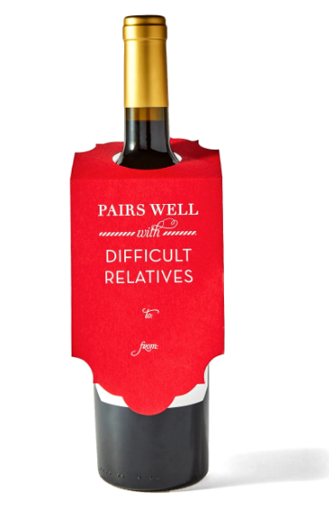 Difficult Relatives, Wine & Spirit Tag