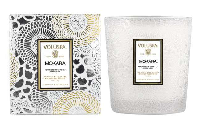 Voluspa Mokara Classic Boxed Candle