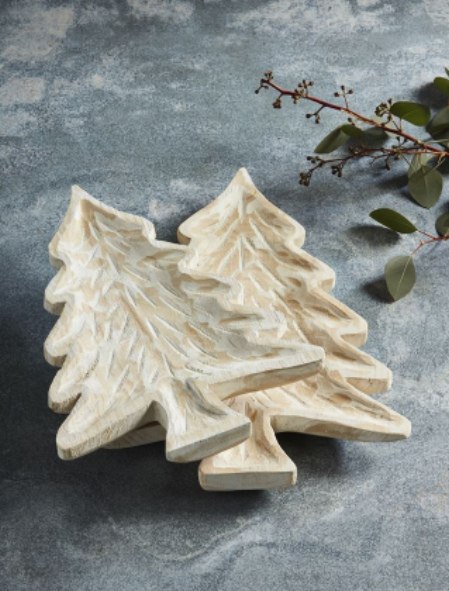 Rustic Tree Shaped Tray, 2 Sizes