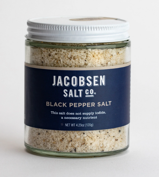 Jacobsen Salt Co. Infused Black Pepper Salt | Furnish