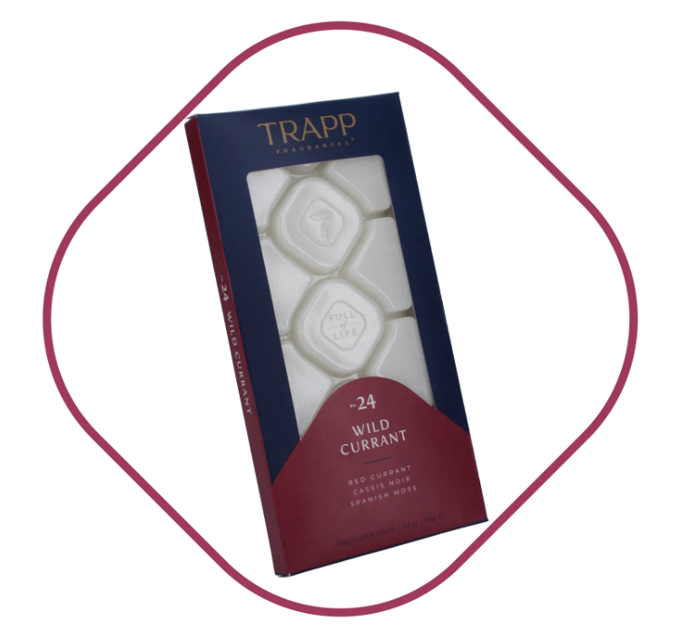 Trapp Fragrances No. 24 Wild Currant Fragrance Melts, 2.6 Ounces