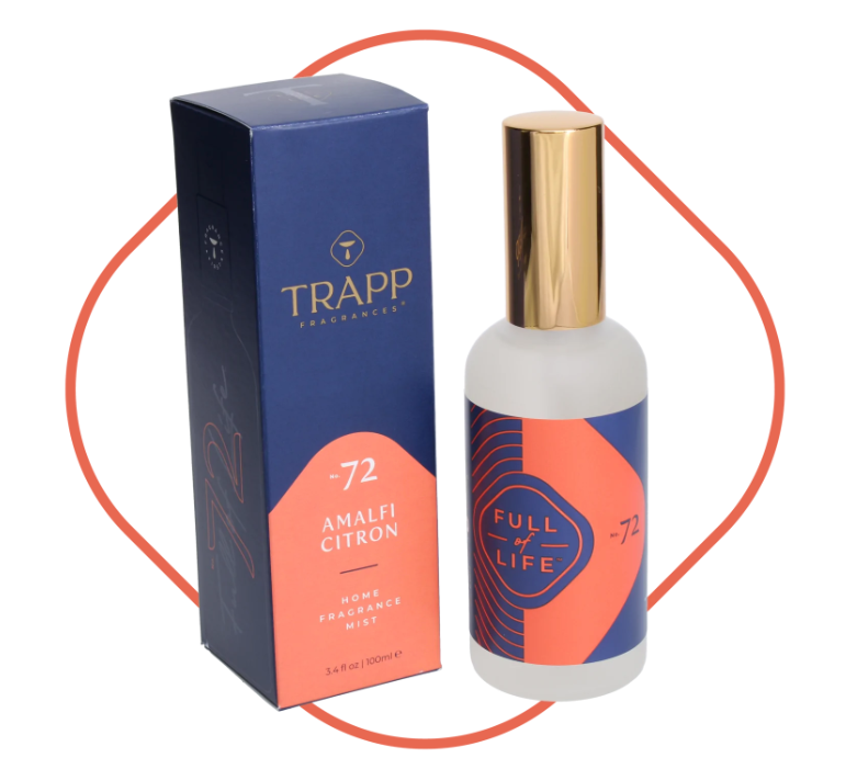 Trapp Fragrances No. 72 Amalfi Citron Fragrance Mist, 3.4 Ounces