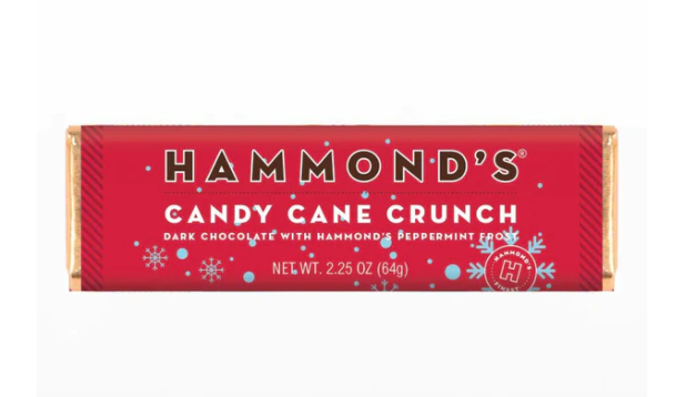 Hammond's Candy Cane Crunch Candy Bar