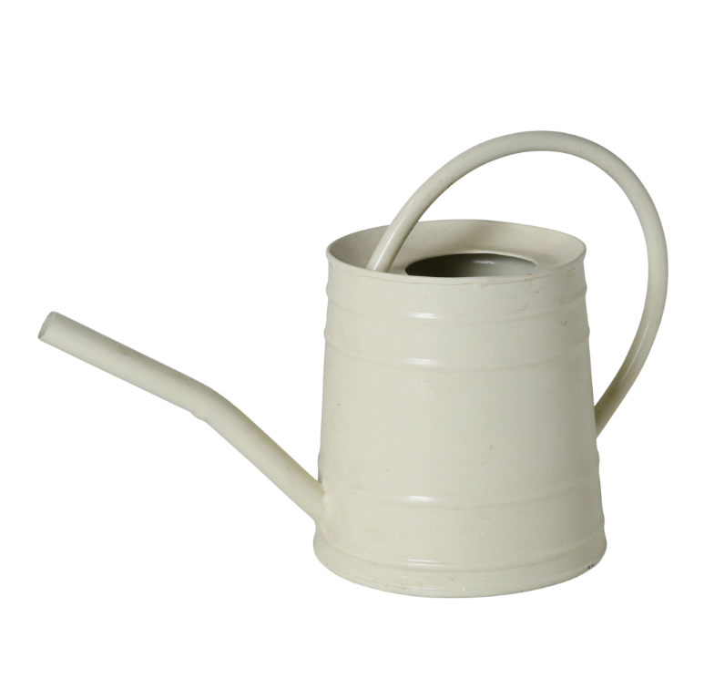 White Watering Can, Small