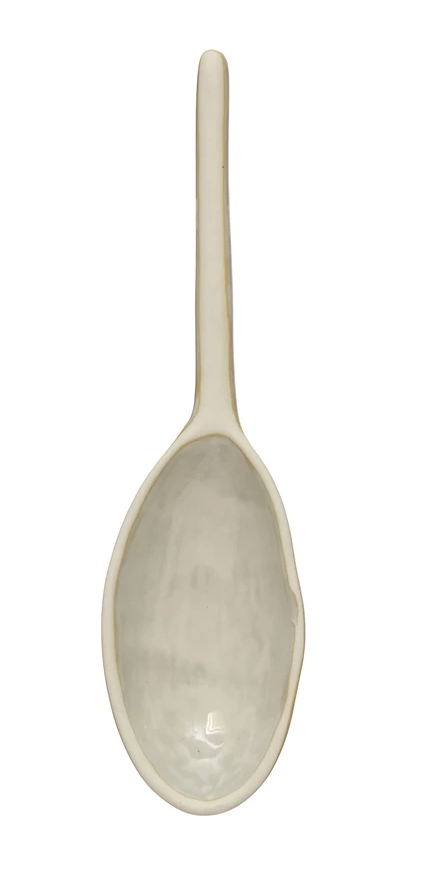 Stoneware Spoon, Reactive Glaze