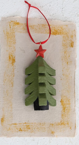 Resin Christmas Ornament, 3 Styles
