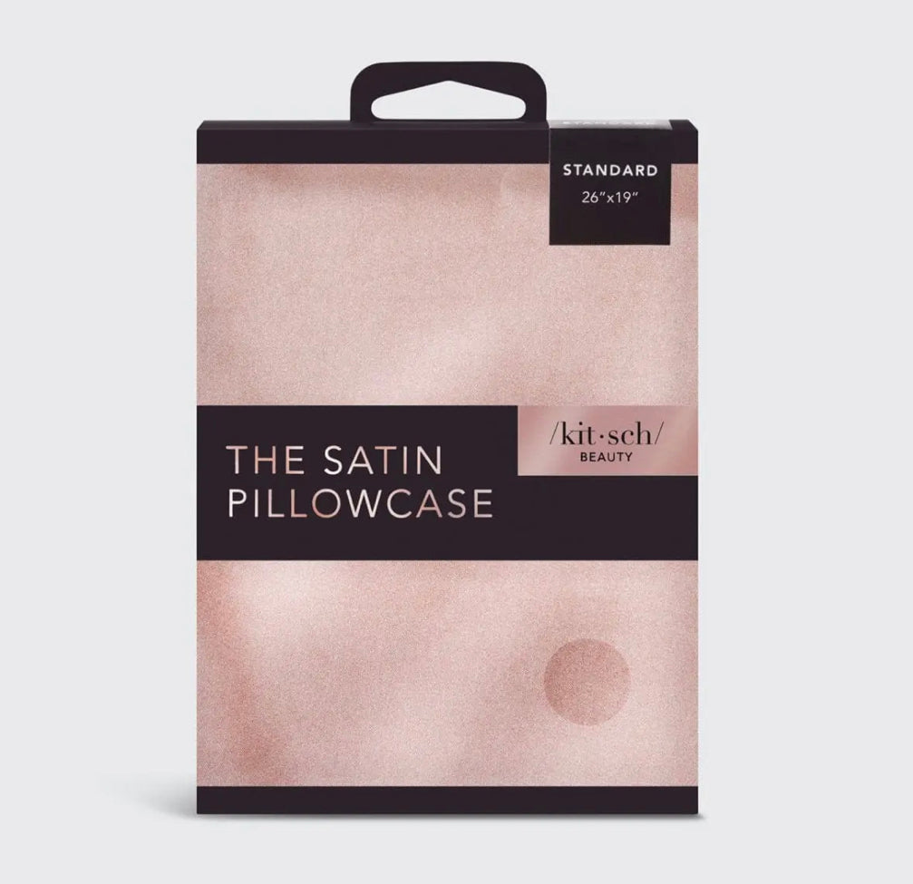 Satin Pillowcase, Standard - Blush