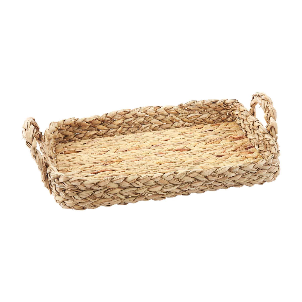 Natural Woven Basket Tray, 2 Sizes