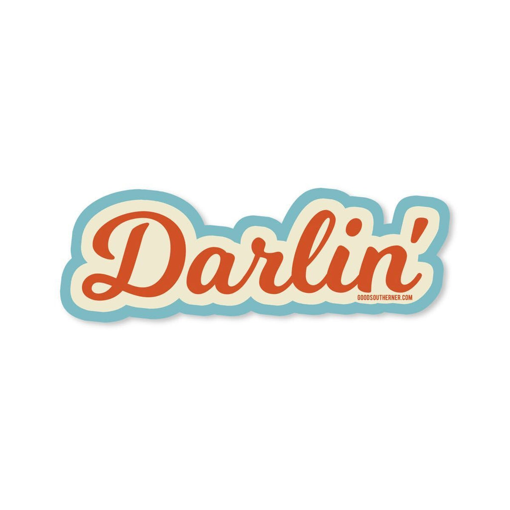 Darlin' Vinyl Sticker