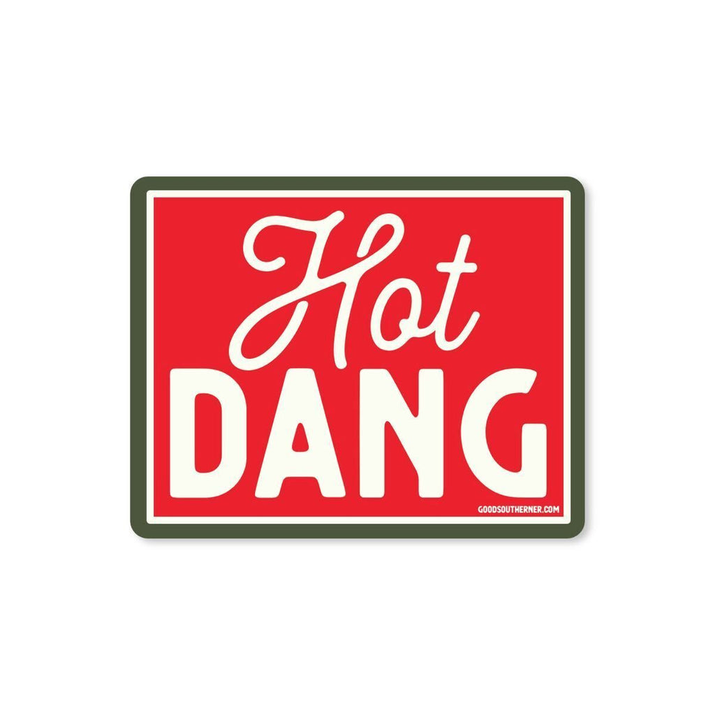 Hot Dang Vinyl Sticker