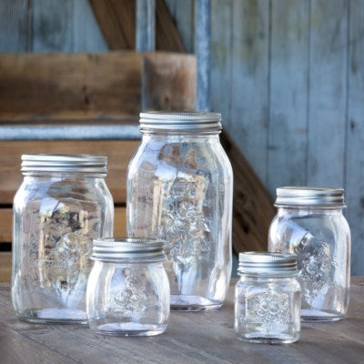 Mason Jar Canister with Lid