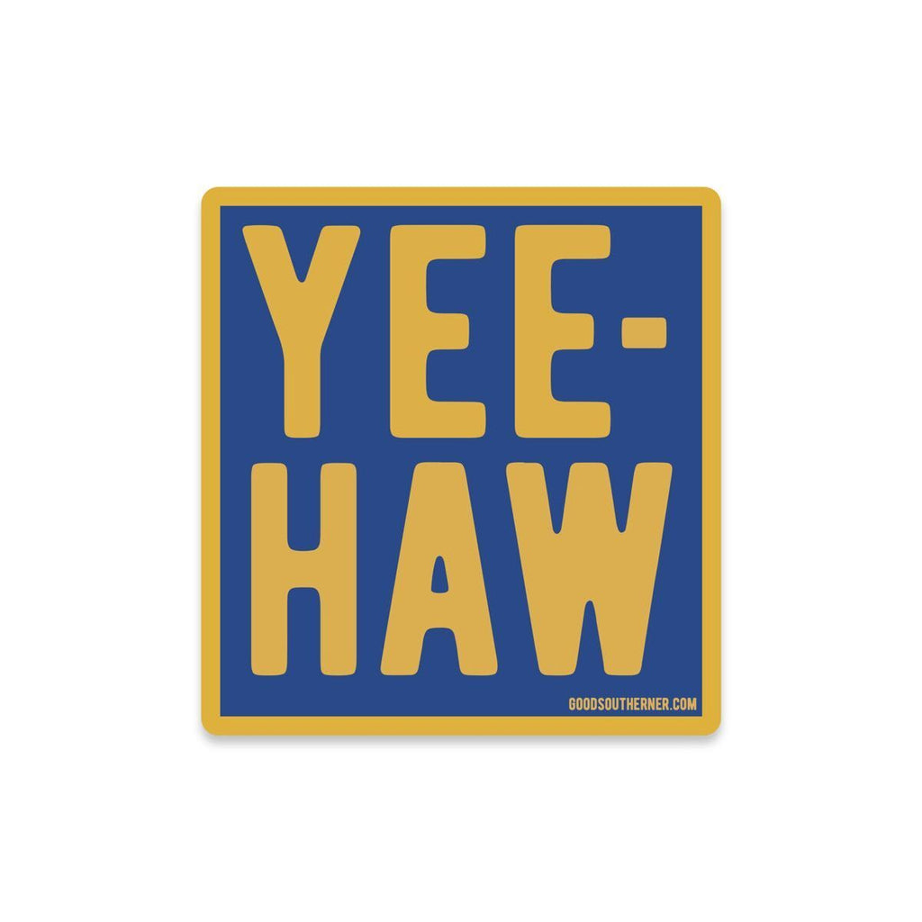 Yee-Haw Vinyl Sticker