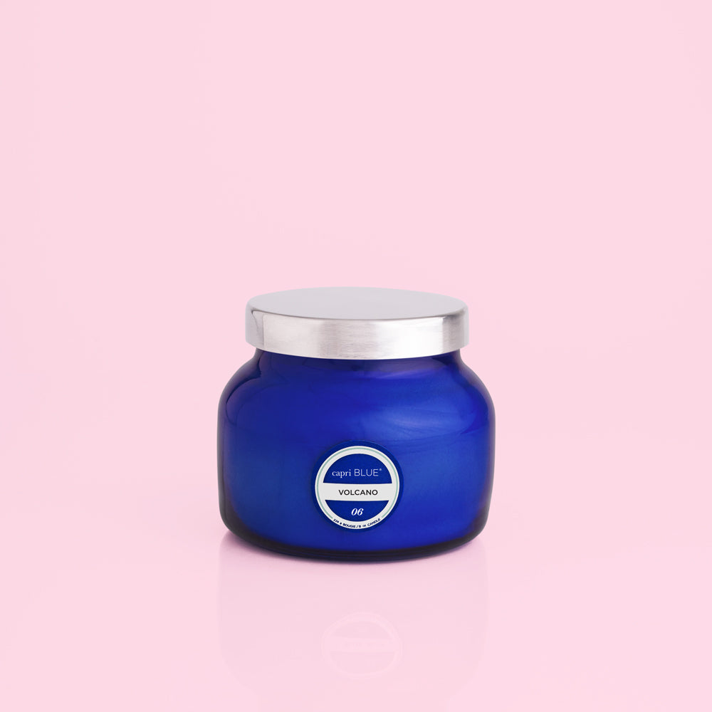 Capri Blue Volcano Blue Petite Jar Candle, 8 Ounces