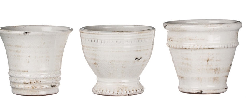 5 inch ceramic plant pots 5 Inch Ceramic Pot, 3 Styles