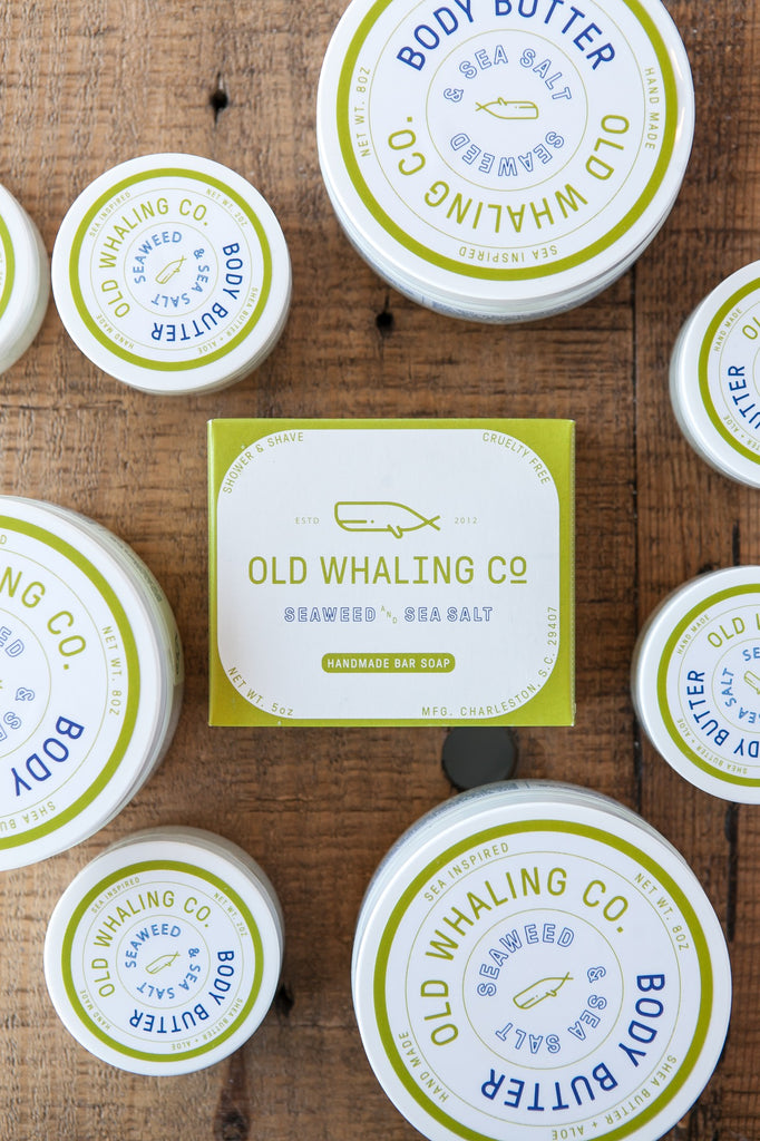 Old Whaling Company - Seaweed + Sea Salt Bar Soap