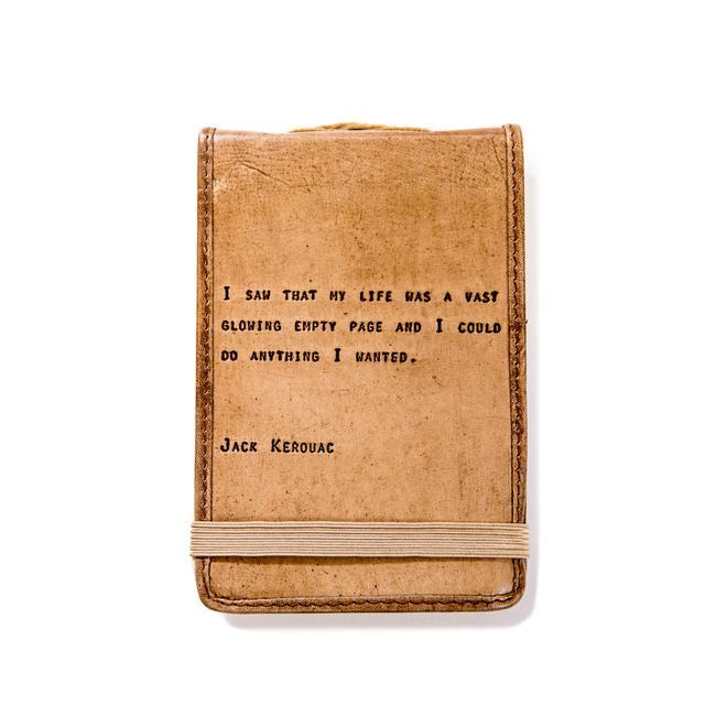 Mini Leather Journal - Jack Kerouac