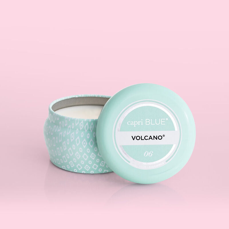 Capri Blue Volcano Aqua Mini Tin Candle, 3 Ounces