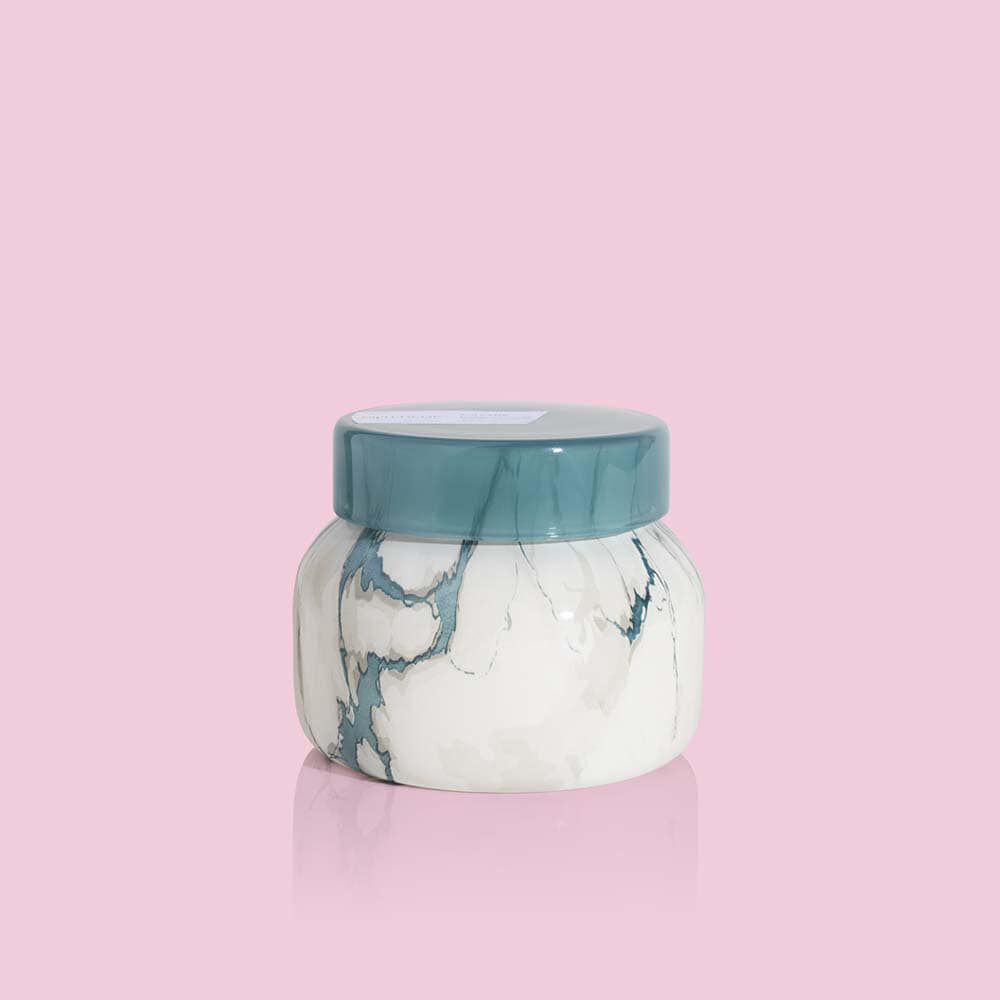 Capri Blue Volcano Modern Marble Signature Jar, 8 Ounces